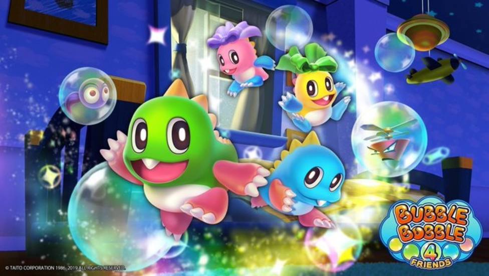 Bubble Bobble 4 Friends revivirá los dragones arcade el próximo 19 de noviembre en Switch