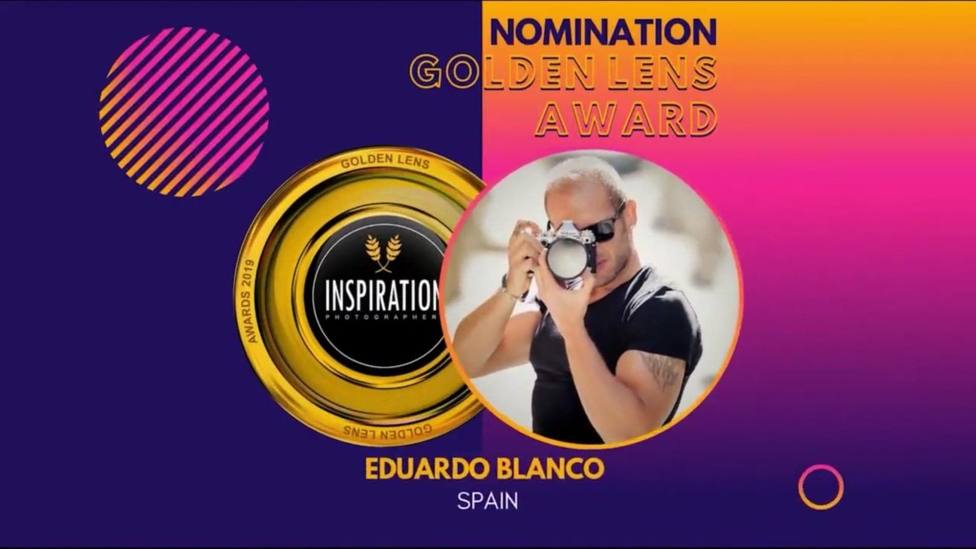 El aguileño Eduardo Blanco nominado a los premios internacionales Goldens Lens 2019