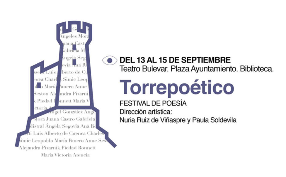 Cartel del Festival Torrepoético