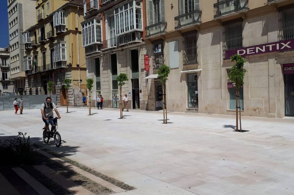 La Junta libera parte del espacio que ocupaban las obras del Metro de Málaga en la Alameda
