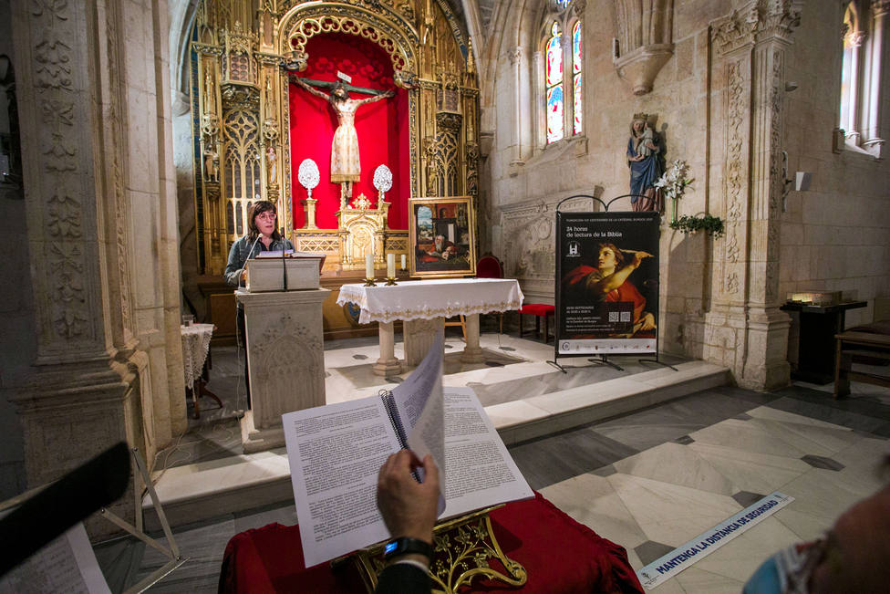 Evento VIII Centenario de la Catedral de Burgos: 1221-2021: 24 horas de lectura de la Biblia