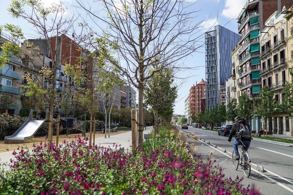 Barcelona aumentará 32,6km su red de carriles entre el 2021 y el 2023.