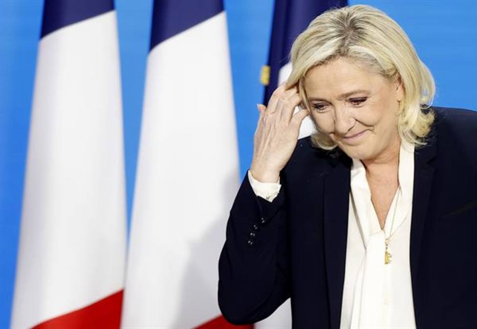 Marine Le Pen tras la segunda vuelta de las presidenciales francesas