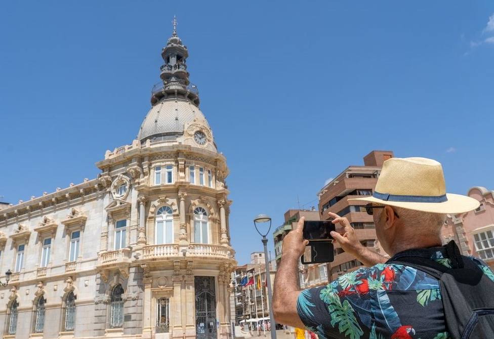 Turista en Cartagena