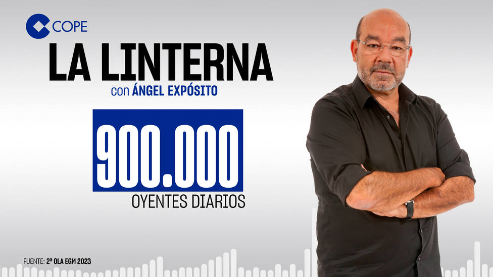La Linterna crece un 4% en el último año y 900.000 personas eligen cada día a Ángel Expósito