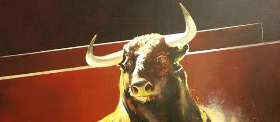 Una de las obras de Albert Sesma que podrán contemplarse en la Sala Antoñete de la plaza de toros de Las Ventas