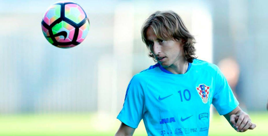 Modric, con la camiseta de Croacia (FOTO - @lm19official)