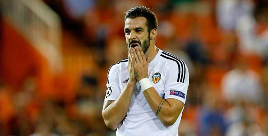 Álvaro Negredo no seguirá en el Valencia la próxima temporada. Reuters.