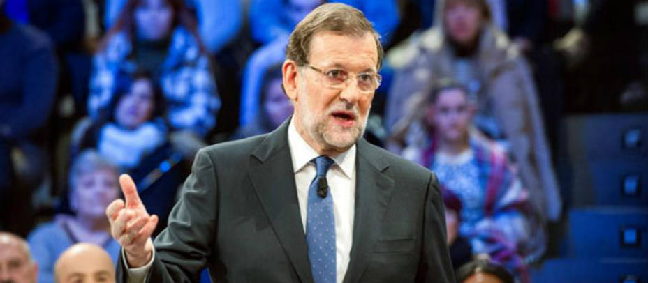 Mariano Rajoy durante su intervención en La Sexta Noche. EFE