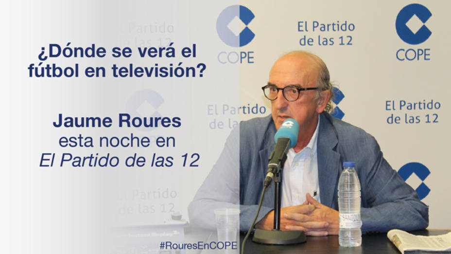 Jaume Roures, esta noche El Partido de las 12