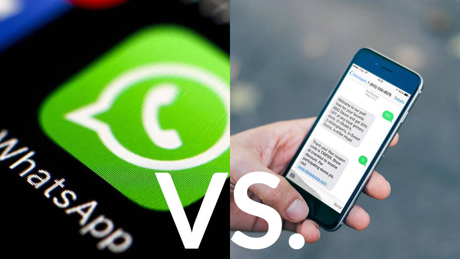 WhatsApp vs. sms