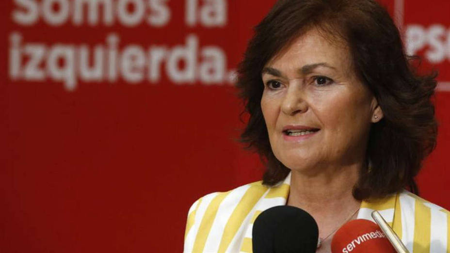 Carmen Calvo será vicepresidenta del Gobierno y ministra de Igualdad
