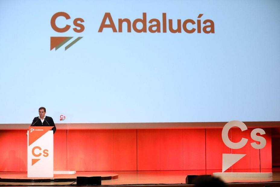 AV.- Rivera pide al PP-A su apoyo para hacer a Marín presidente de la Junta de Andalucía como Cs apoyó a Rajoy