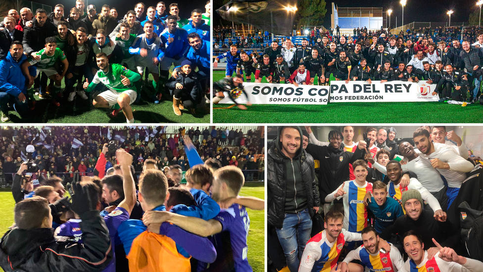 El Álamo, Intercity, Becerril y Andorra celebran el pase a la siguente ronda de la Copa del Rey