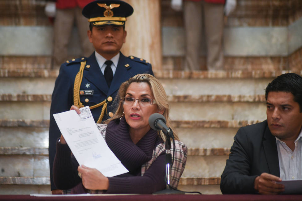 Áñez confirma su candidatura a las elecciones de Bolivia del 3 de mayo