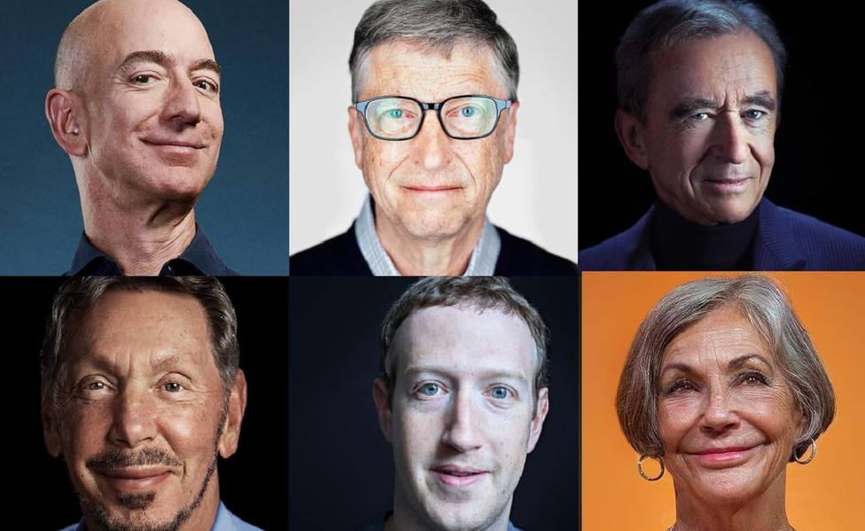 Estas son las 10 personas más ricas del munod en lo que llevamos de 2020