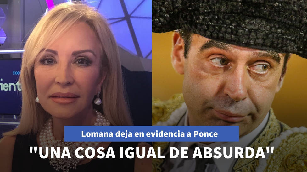 Carmen Lomana deja en evidencia a Enrique Ponce: No se ha visto una cosa igual de absurda