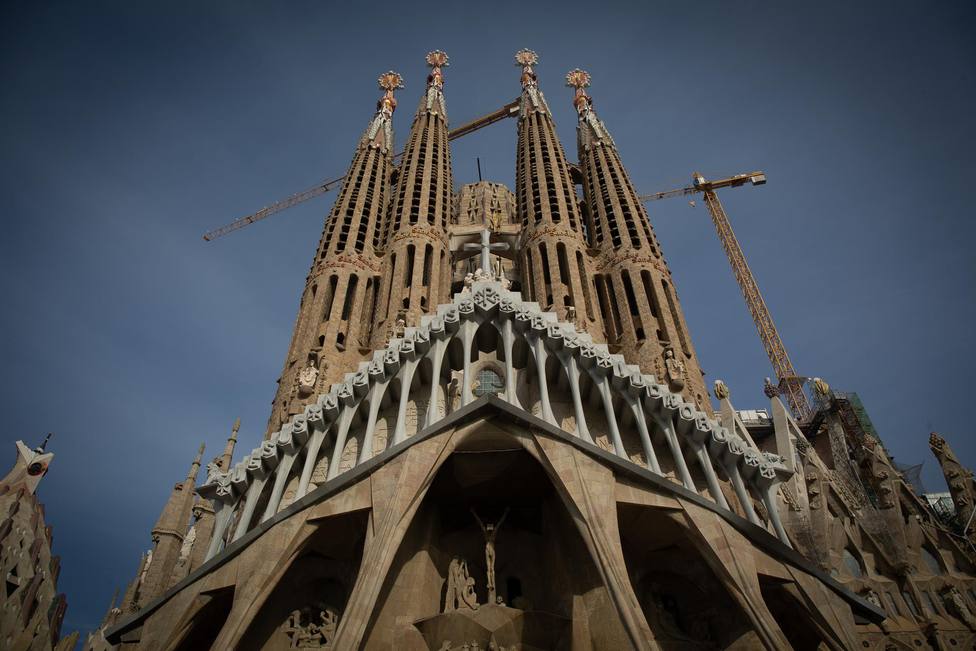 La Sagrada Familia en Barcelona, Catalunya - David Zorrakino - Europa Press - Archivo