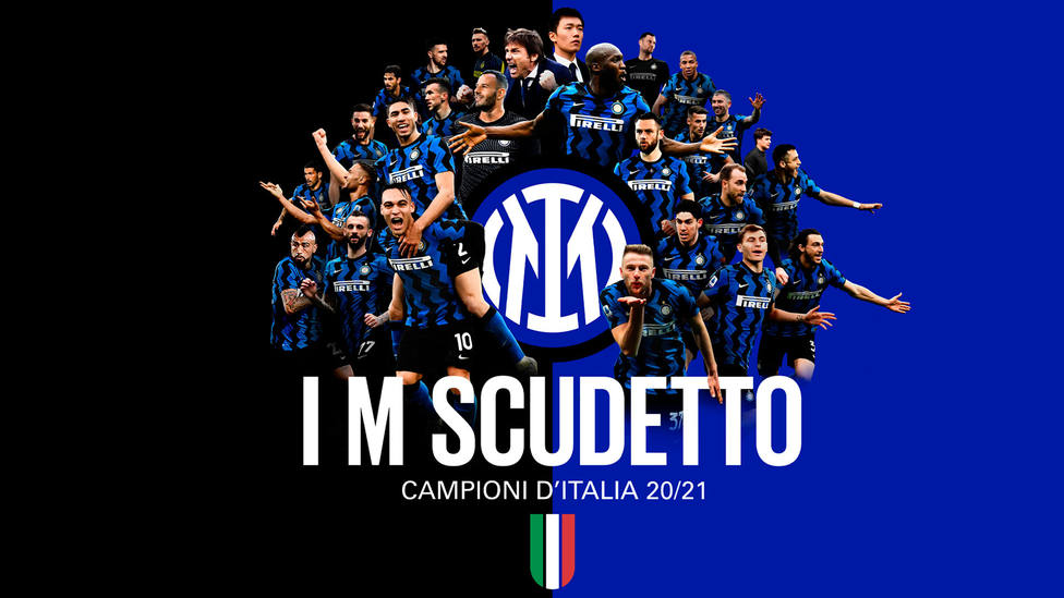 Inter de Milán, campeones del Scudetto de la temporada 2020-2021