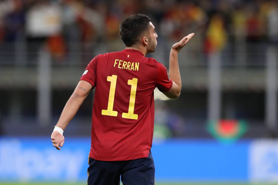 Ferran Torres solo sufre molestias y podrá jugar la final de la Nations League