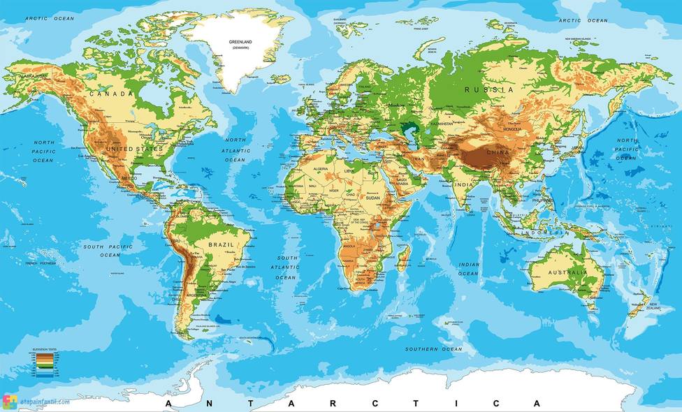 El mapa mundi que aprendiste no es real: éste es el que necesitas conocer