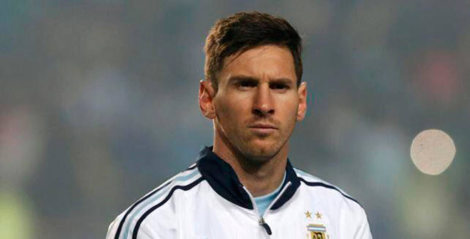 Leo Messi, capitán de la selección argentina