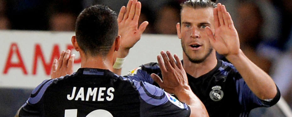 James entra por Bale en el último partido ante la Real Sociedad (Reuters)