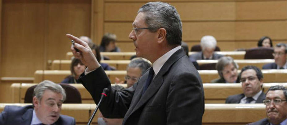 El ministro de Justicia, Alberto Ruiz-Gallardón. EFE