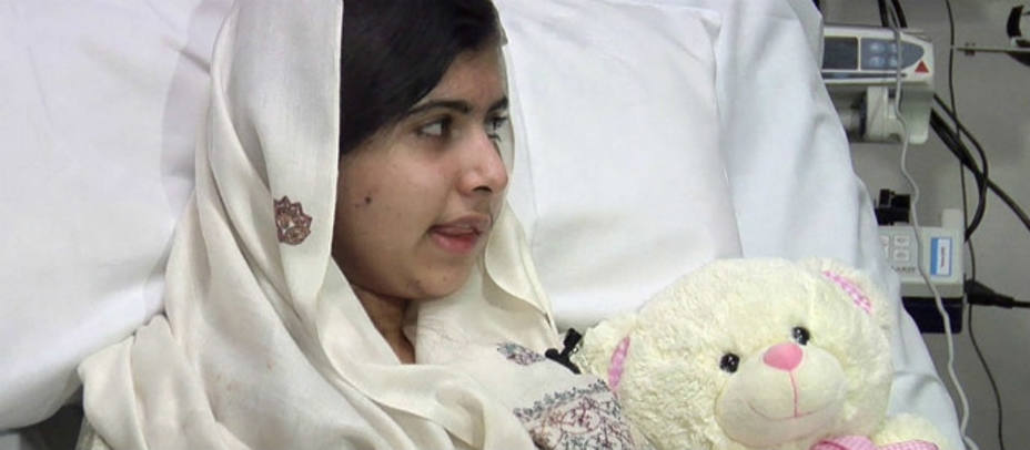 Malala se recupera de sus operaciones. Reuters