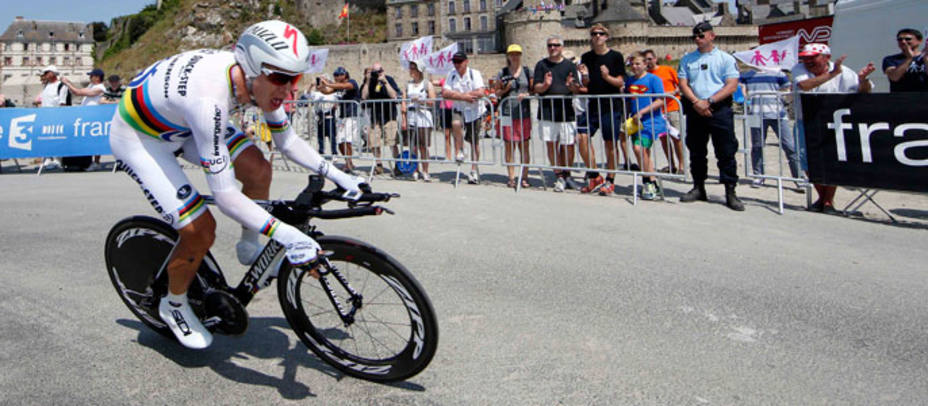 Tony Martin se adjudica la primera contrarreloj del Tour de Francia 2013 (Reuters)