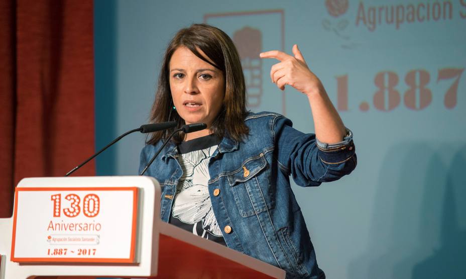Vicesecretaria general del PSOE, Adriana Lastra