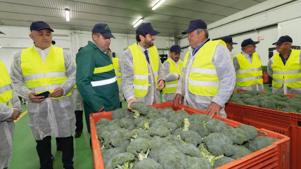 López Miras destaca en Lorca la capacidad del sector agrícola para impulsar el cultivo ecológico.
