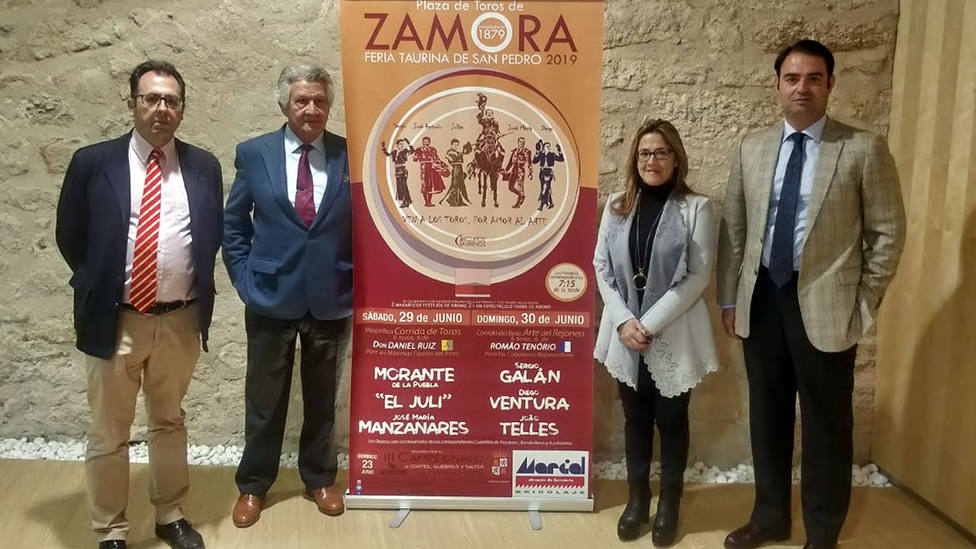 Acto de presentación de los carteles de la Feria de San Pedro de Zamora