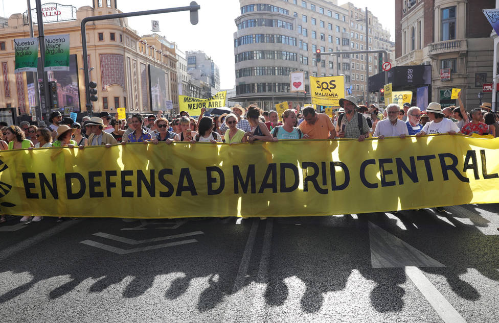 La Federación Mundial de Salud Pública y la europea piden por carta al alcalde de Madrid que mantenga Madrid Central