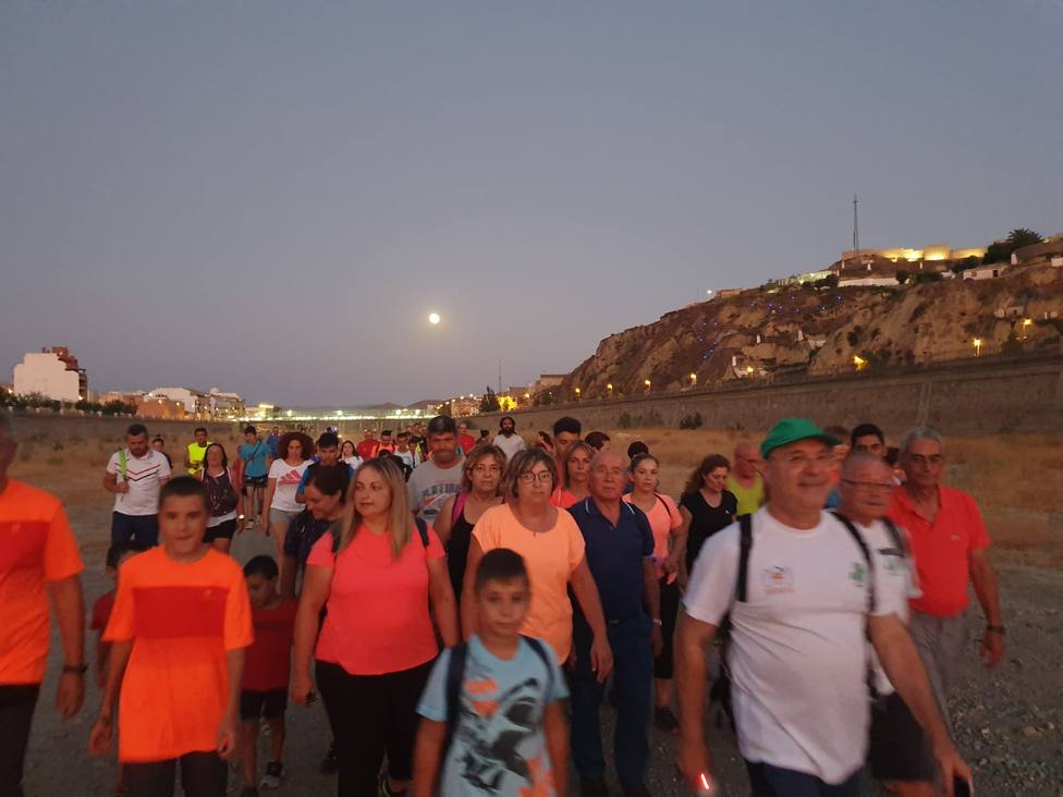 Más de 130 participantes en la II Ruta Popular Nocturna Andaya
