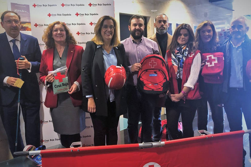 Cruz Roja Palencia y Diputación presentan una jornada formativa en Equipos de Respuesta Básica de Emergencia