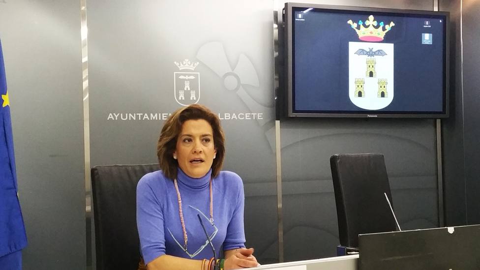 Rosario Velasco portavoz de VOX en el Ayuntamiento de Albacete
