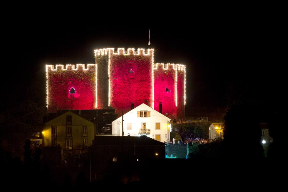 Castillo de Moeche durante uno de los festivales - FOTO: César Galdo