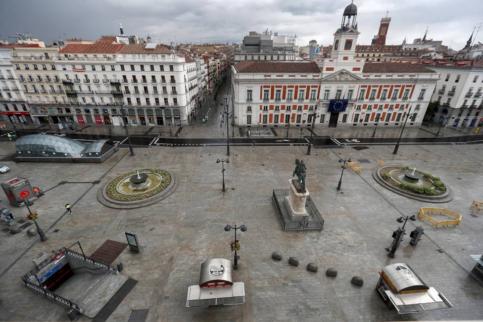 Los guías turísticos no esperan viajeros internacionales en Madrid antes de otoño