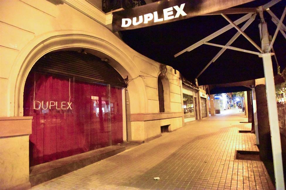Una discoteca cerrada en Barcelona, Catalunya (España), a 7 de octubre de 2020 - David Oller - Europa Press