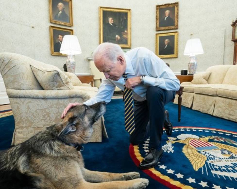 EEUU.- La Casa Blanca anuncia la muerte de Champ, uno de los perros del presidente Biden