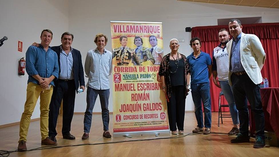 Acto de presentación de los carteles de la feria de Villamanrique