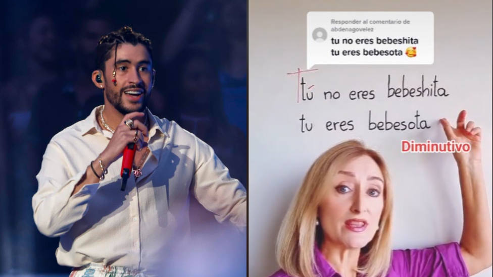 La letra de Bad Bunny con la que una profesora enseña Lengua a sus alumnos: arrasa en TikTok