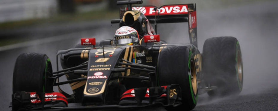 Grosjean durante el GP de Suzuka. (foto: Reuters)
