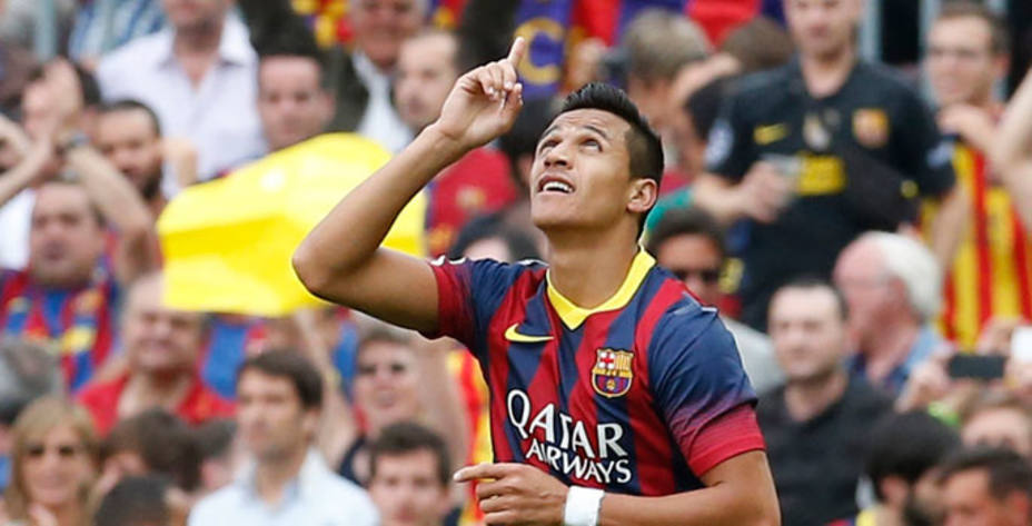 Alexis, jugador del Barcelona (Reuters)