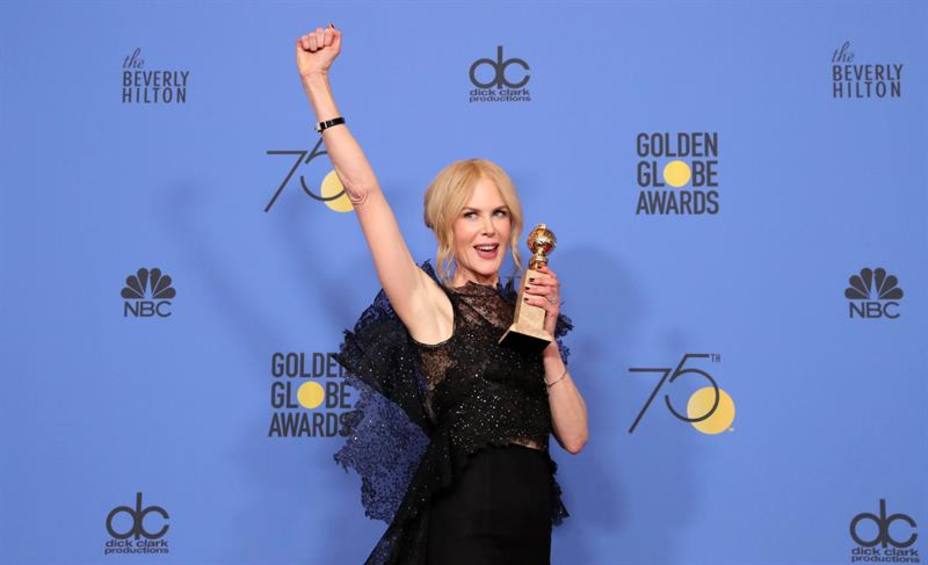 Hollywood grita contra el acoso sexual en los Globos de Oro