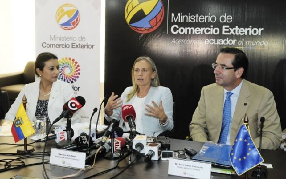 Marianne Van Steen es la embajadora de la UE en Quito
