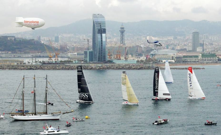 Imagen de la última edición de la Barcelona World Race