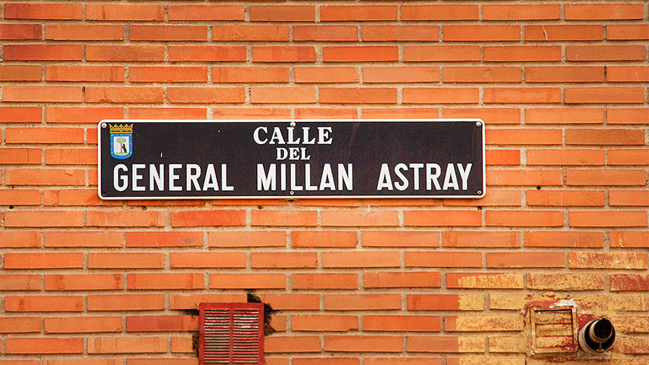 Calle del General Millán Astray. EFE
