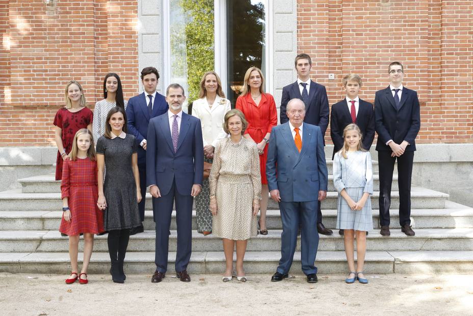 La Infanta Cristina y sus hijos, presentes en la celebración de los 80 años de la Reina Sofía